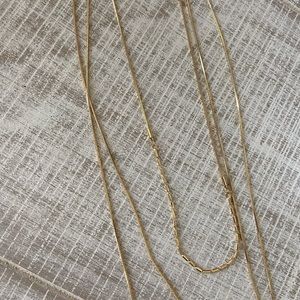 layered necklace